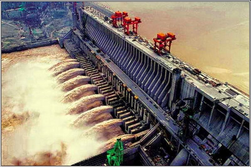 Самая большая ГЭС В мире три ущелья
