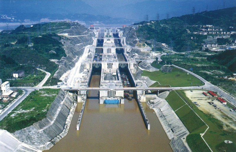 ГЭС три ущелья Китай