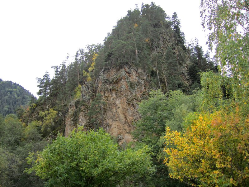 Ущелье в Карачаево Черкесии