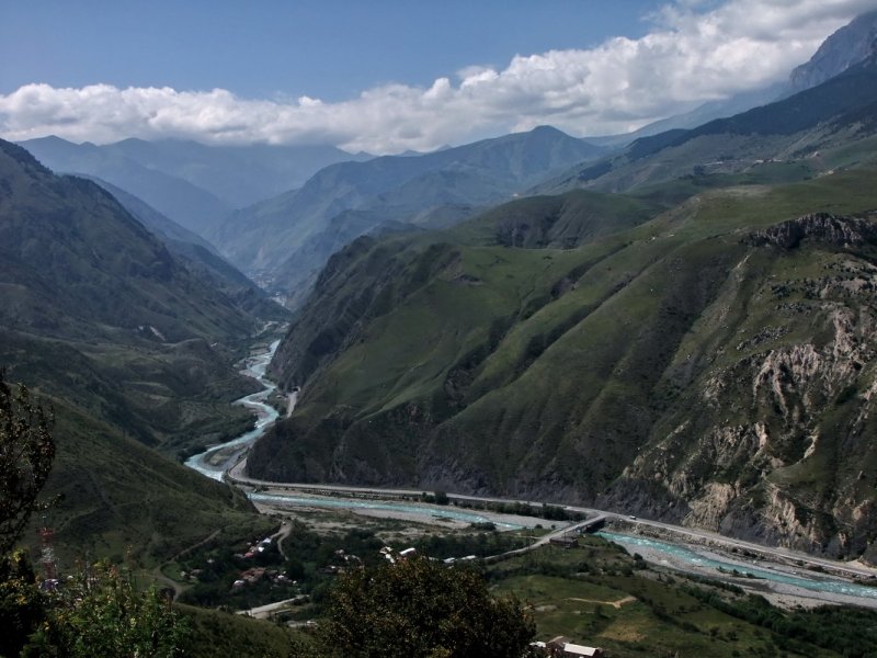 Алагирское ущелье Северная Осетия