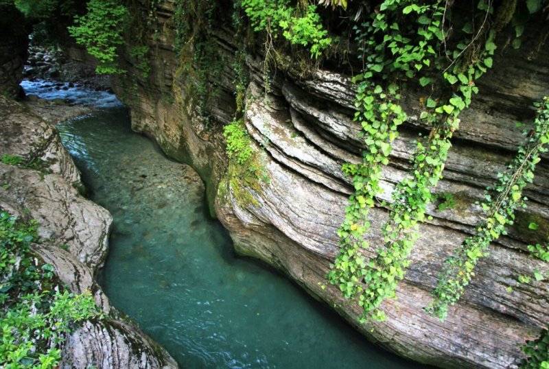 Река Юпшара Абхазия