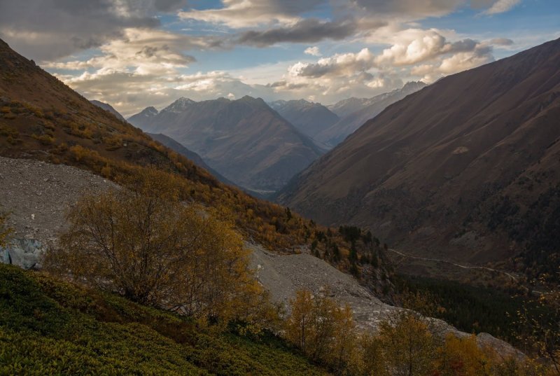 Кавказ, гора спящий великан