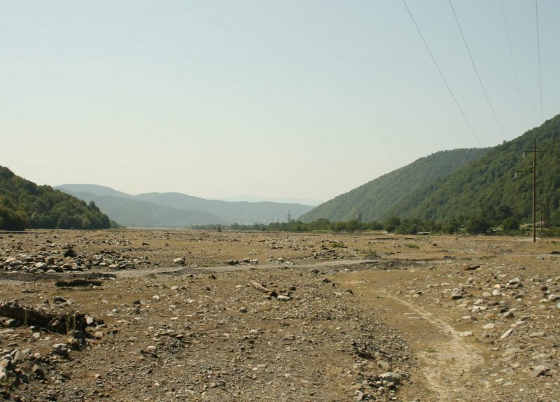 Панкийском ущелье в Грузии