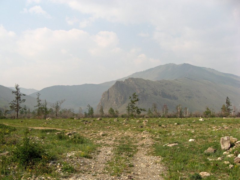 Сарминское ущелье напротив Ольхона