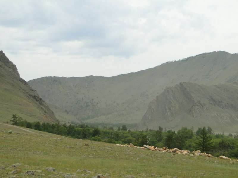 Сарминское ущелье на Байкале