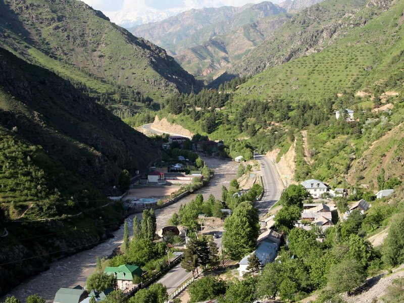 Долина Варзоб Таджикистан