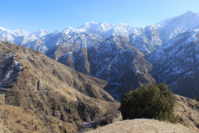 Варзобское ущелье Таджикистан