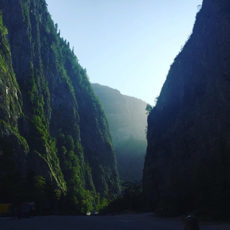 Йоркширский каньон Абхазия