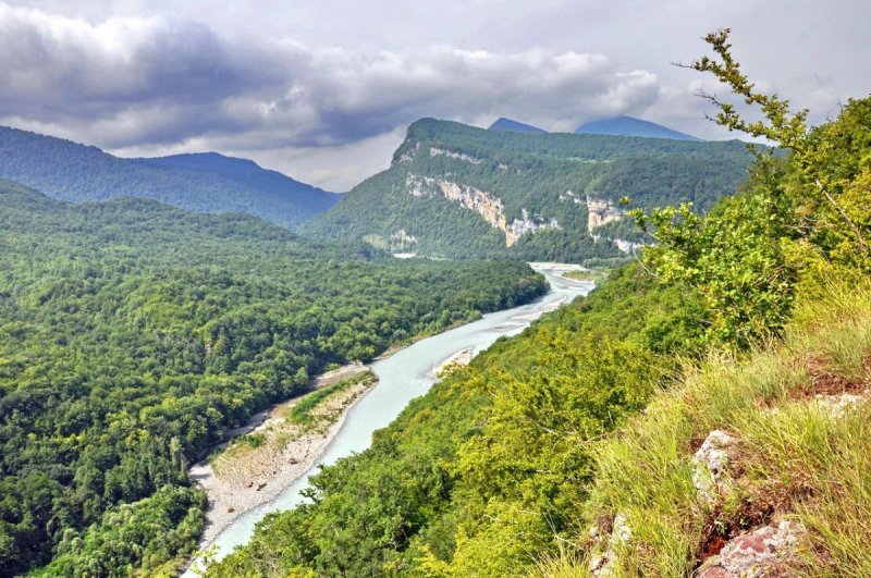 Ущелье реки Бзыбь Абхазия