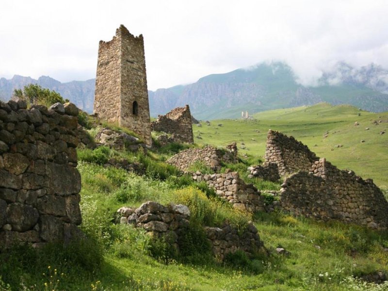 Северная Осетия Алания Куртатинское ущелье