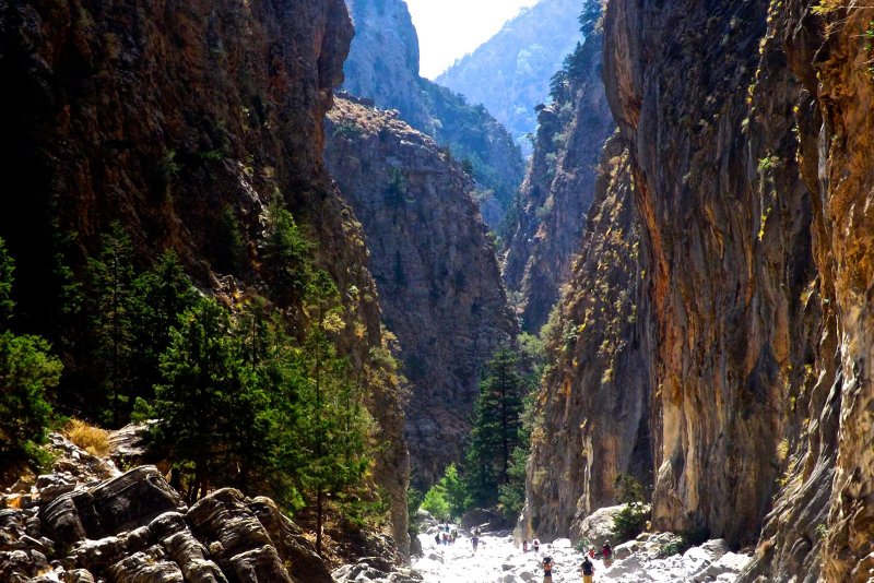 Крит каньон Самарья