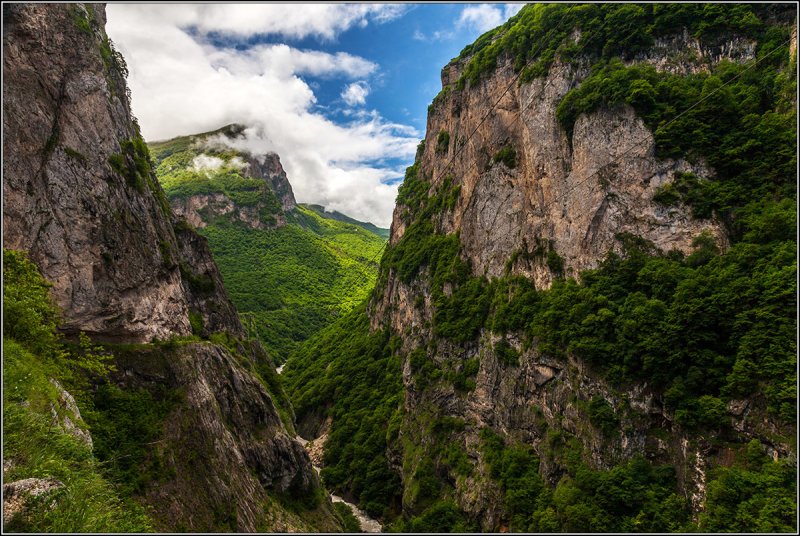 Геналдонское ущелье Северная Осетия