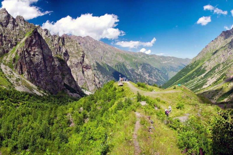 Цейское ущелье Северная Осетия