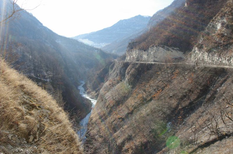 Чечня Аргунское ущелье 2000