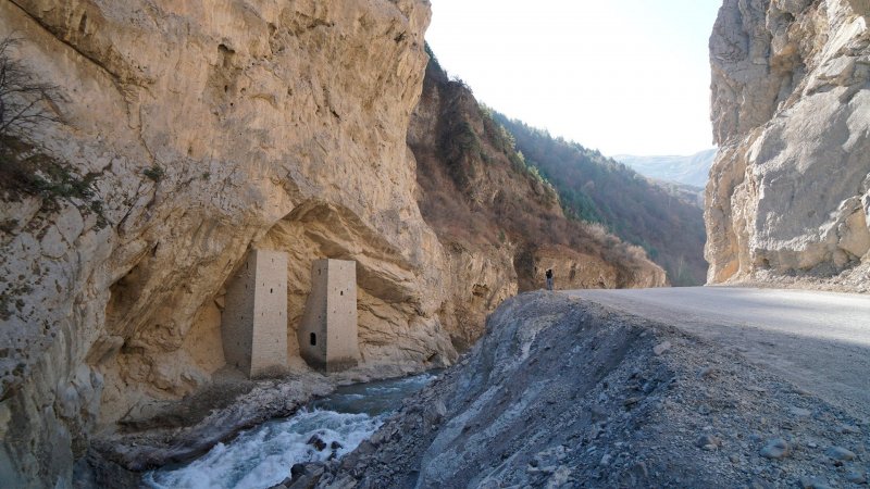 Аргунское ущелье Осетия