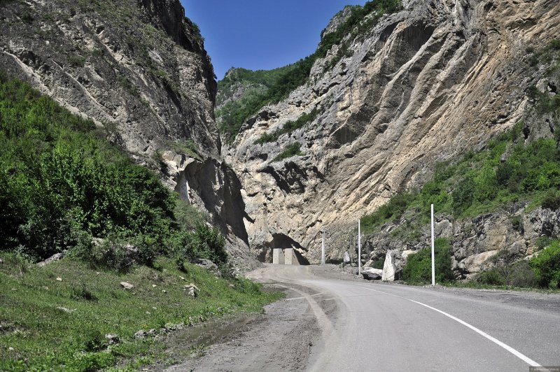 Горная Чечня Аргунское ущелье