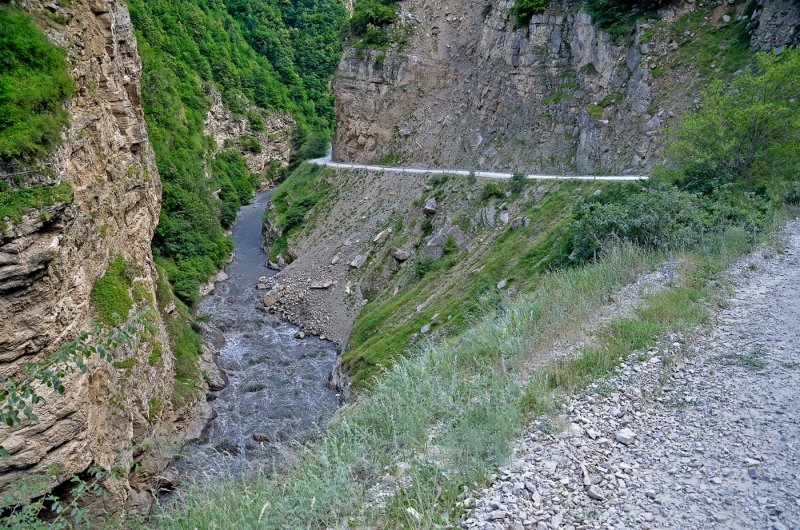 Аргунское ущелье Дагестан