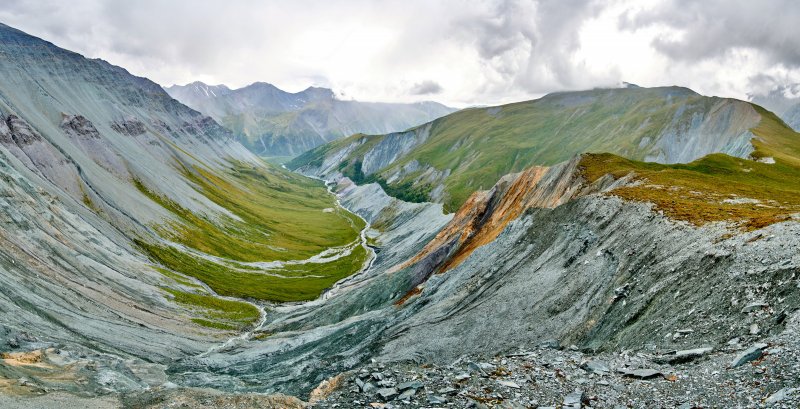 Долина Ярлу горный Алтай гора Белуха