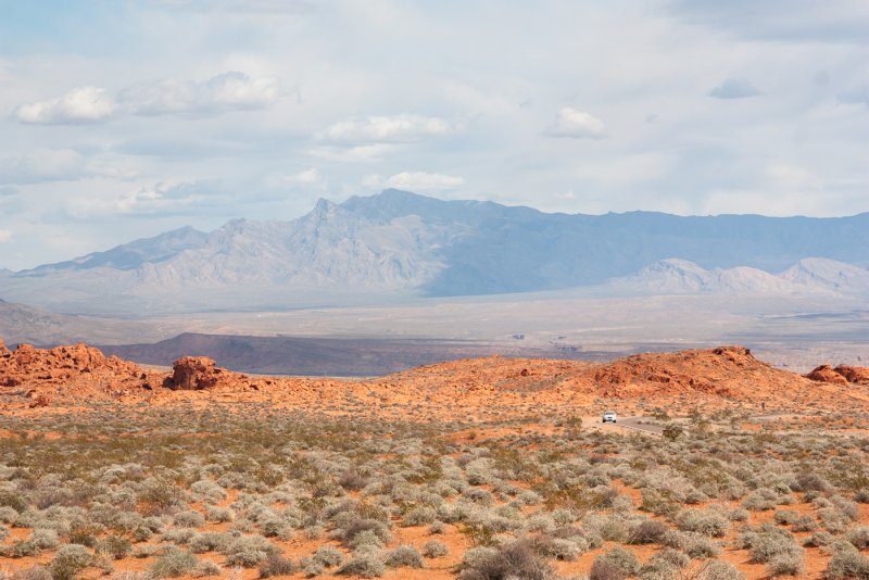 Штат Невада центр пустыни