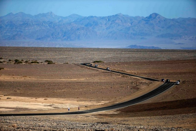 Дорога в пустыне Калифорния