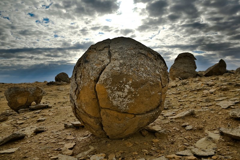 Долина Торыш каменных шаров