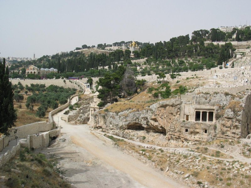 Поток Кедрон в Иерусалиме
