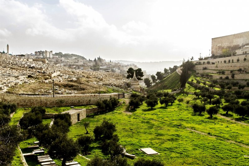 Кедронская Долина в Иерусалиме фото