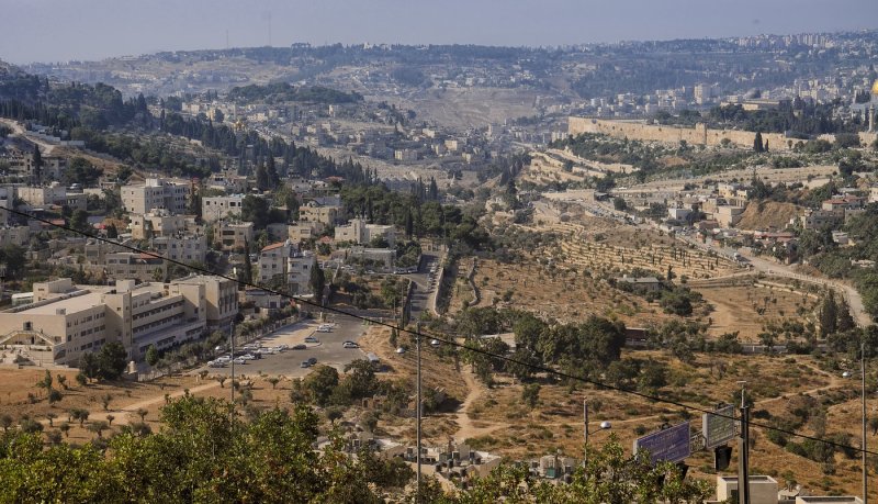 Кедронская Долина в Иерусалиме