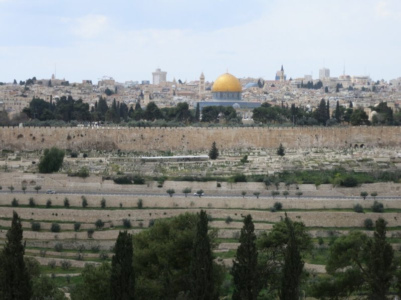Поток Кедрон в Иерусалиме