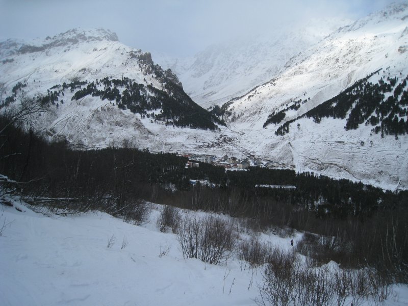 Гора Чегет Приэльбрусье зима