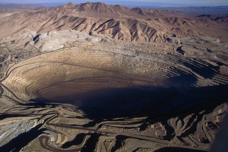 Чили рудник Чукикамата