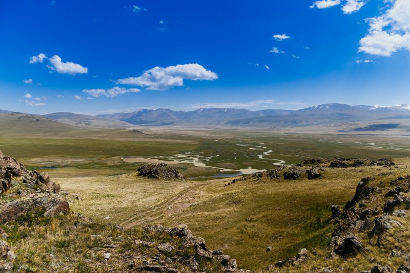 Алтайские горы плато Укок