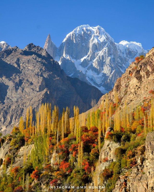 Пакистан Долина реки Хунза