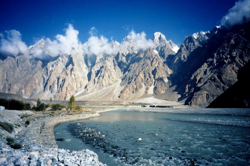 Пакистан Долина реки Хунза