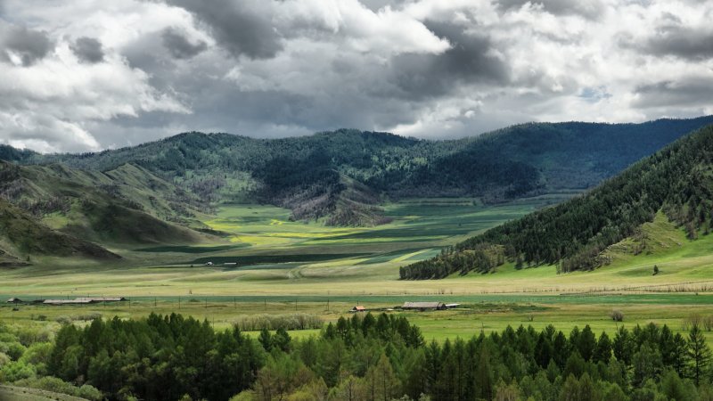 Гора уч-Энмек Республика Алтай