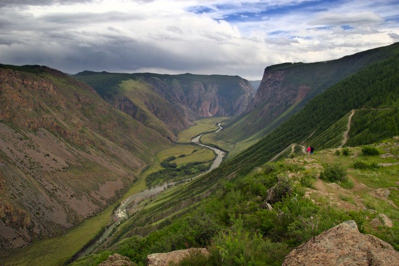 Перевал Удру горный Алтай