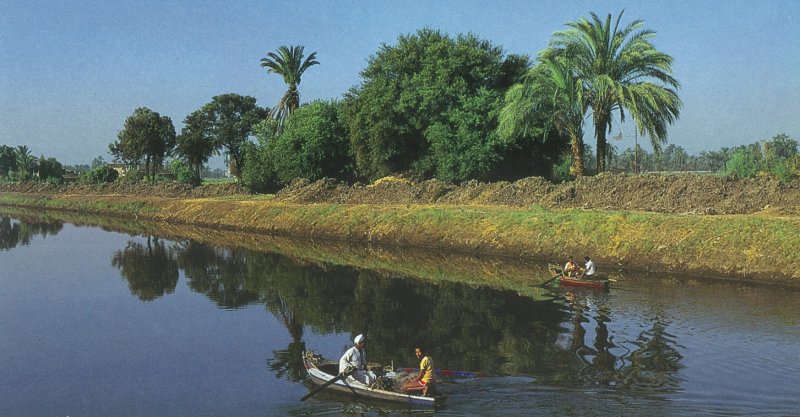 Долина реки Нил древний Египет земледелие