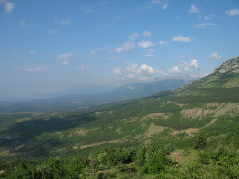 Байдарская Долина панорама