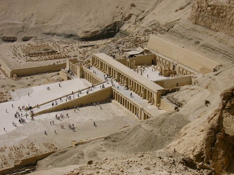 Древний Египет храм царицы Хатшепсут