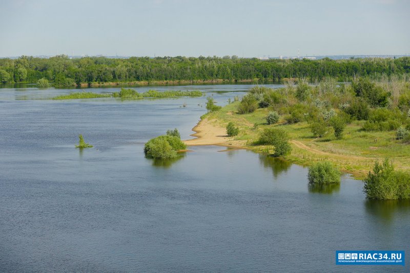 Река Волга Волго-Ахтубинская Пойма