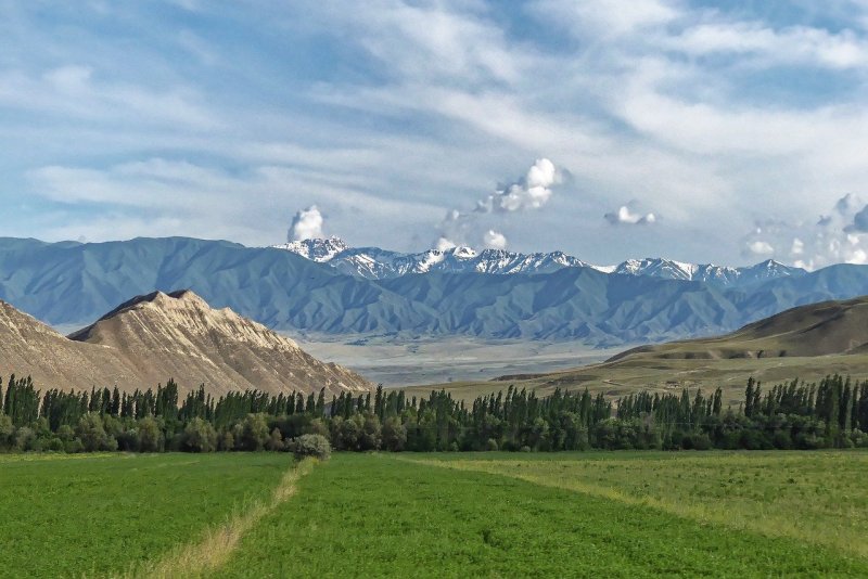 Узбекистан Долина Фергана
