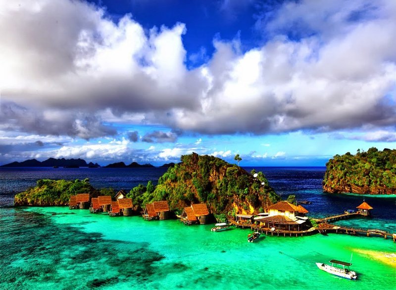 Острова Раджа Ампат Индонезия