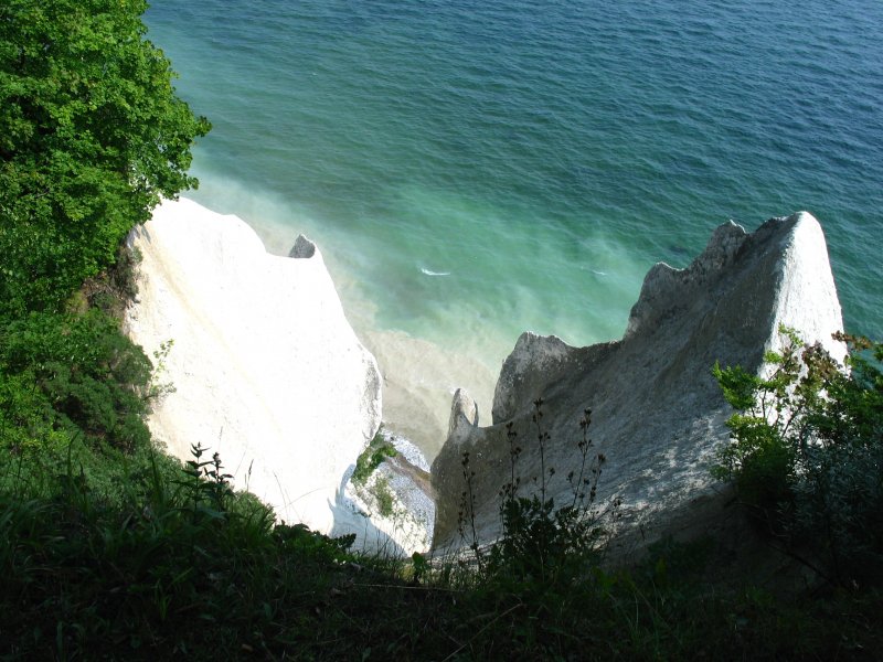 Меловые скалы на острове Рюген