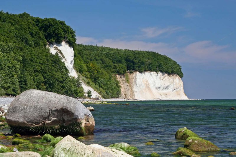Меловые скалы на острове Рюген