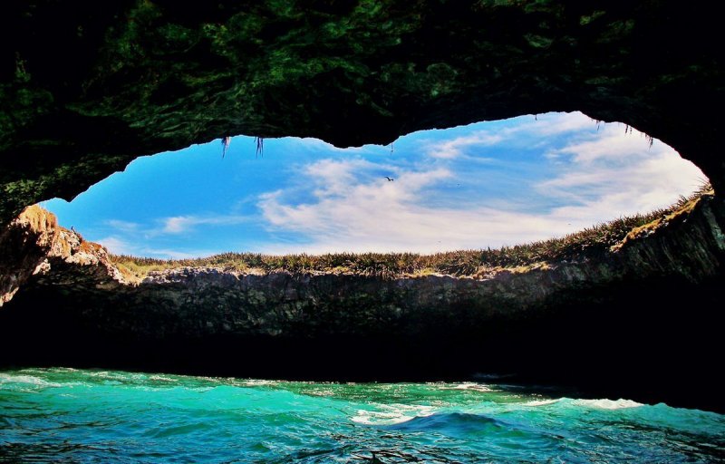 Плайя-дель-Амор скрытый пляж острова Мариета Мексика