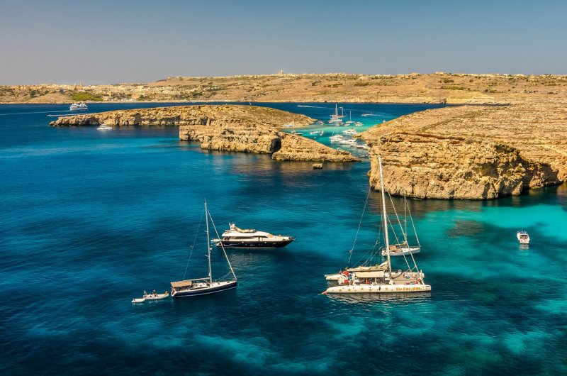 Гозо Лазурное окно Мальта остров