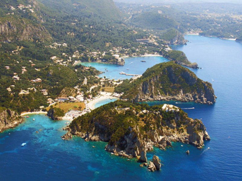 Остров Корфу Греция красоты природы