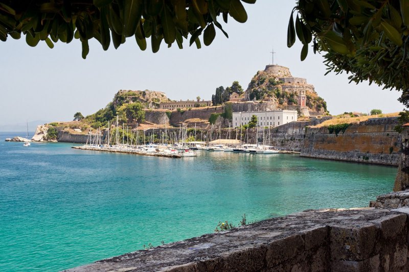 Греческий остров Корфу