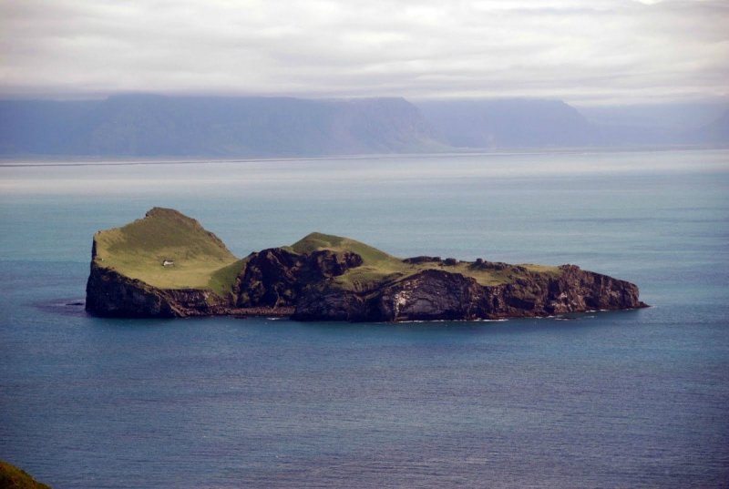 Остров Элида в Исландии