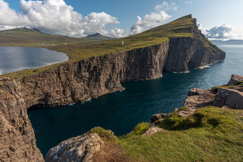 Фарерские острова скалы Вестмана